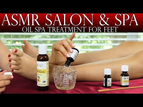 ASMR Salon & Spa - Oil Foot Spa Treatment For Relaxation and Soft Skin