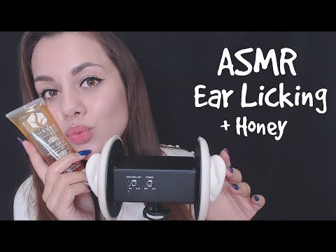 ASMR Honey Mic Licking 🍯