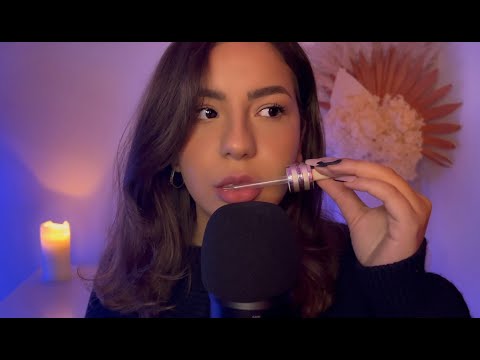 ASMR Mouth Sounds | 👄💦1 Hour Of Glass Dropper Nibbling & Wet Mouth Sounds 👄💦