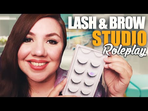 ASMR Beauty EYEBROW and EYELASHES Salon / Trimming & Shaping Your Eyebrows