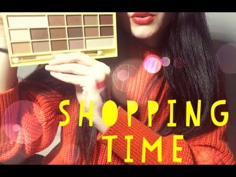 ASMR - SHOPPING TIME! (Make up, clothes and more)