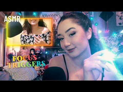 ASMR Fast & Aggressive FOCUS TRIGGERS *PAY ATTENTION!* Collab With leiSMR