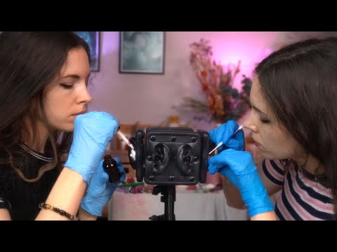 ASMR Twin EAR CLEANING For 💥 Tingles Or Deep Sleep