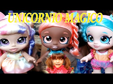 ASMR UNICORNIO MAGICO CUMPLE TUS DESEOS🦄MUÑECAS KINDIKIDS 👩‍👩‍👧