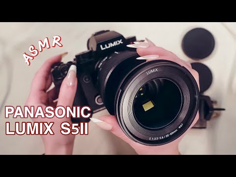 ASMR📷 Unboxing Panasonic Lumix S5II 20-60mm Full Frame 6k 📷 Examining, Soft Spoken