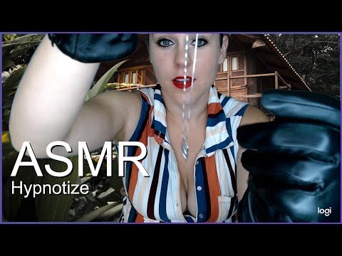 ASMR Hypnosis with Leather Gloves
