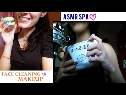 ASMR ITA~Spa RP: Face Cleaning and Makeup for you! (feat Relax youself)