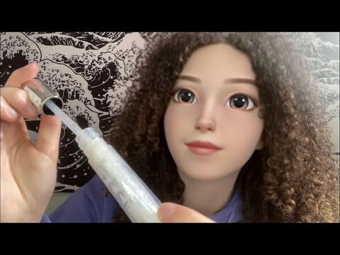 ASMR | TOXIC animated friend does your makeup for a DATE!