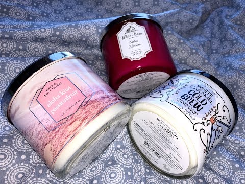 ASMR - Small Bath and Body Works Candle Haul