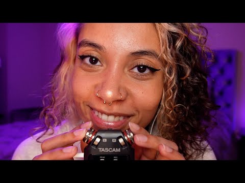 Tiny Taps & Gentle Wet Mouth Sounds (no talking) ~ ASMR
