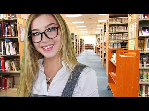ASMR Library Softly Spoken Book Discussion Roleplay
