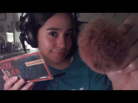 ASMR Doing Your Makeup With Inaudible Whispering