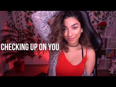 ASMR | Checking Up On You (It's Ok, It's Going To Be Okay, Positive Affirmations, Soft Spoken)