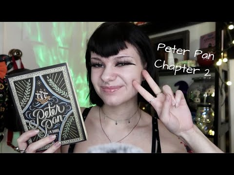 ASMR | Reading You To Sleep 📖🧚🏻‍♀️ Peter Pan Chapter Two! inaudible whispering, tapping, etc