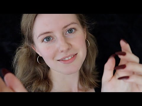 ASMR Hypnotic Hand Movements to Relax You ♡ whispers, white noise & personal attention