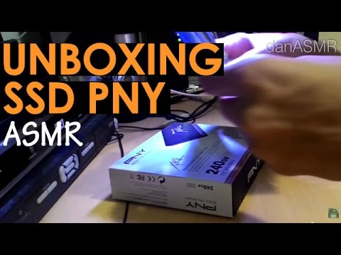 ASMR unboxing SSD drive (Português / Portuguese)