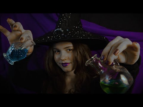 Halloween ASMR - Witch Brewing You a Love Potion💜🧪