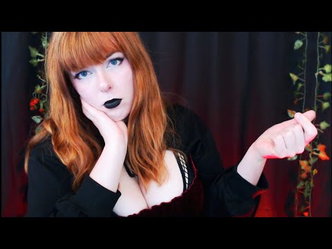 ASMR | Goth GF Reads Your Fortune (follow my instructions)