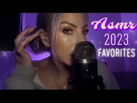 ASMR CLICKY WHISPER 2023 YEARLY BEAUTY & LIFESTYLE FAVORITES COLLAB WITH ​⁠@PeaceandSaraity