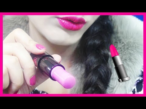 ASMR Makeup Roleplay - Vegan Lipstick