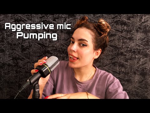 ASMR | Fast & Mic Pumping, Swirling, and Tapping / Mouth Sounds