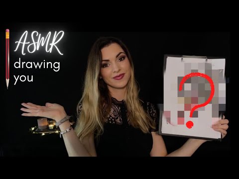 [ASMR] Sketching you... but who are you?? (soft spoken role play)