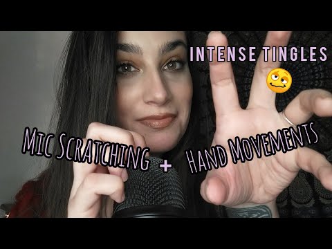 Fast & Aggressive ASMR Hand Movements, Hand Sounds, & Mic Scratching ✨💞