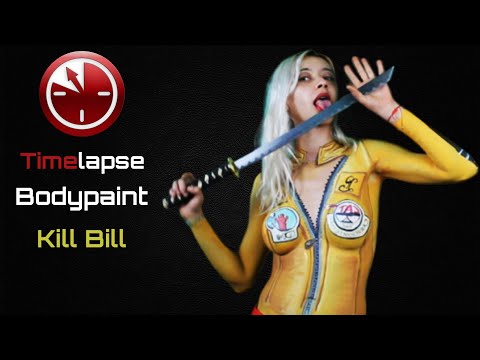 Time-lapse Bodypaint Kill Bill