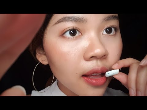 ASMR FAST Mouth Sounds & Hand Movements | Gum Chewing, Close Up (NO TALKING)