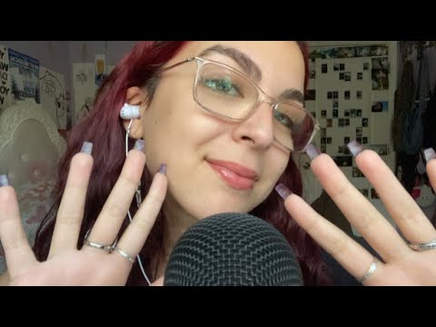 ASMR | comforting you + positive affirmations (hand movements, personal attention)