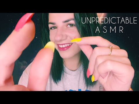 ASMR | Unpredictable Finger Snapping & Hand Movements (No Talking)
