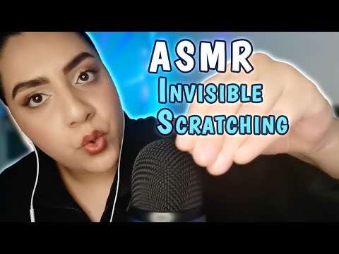 ASMR Invisible Mic Scratching and Hand Movements | Visual + Scratching (No Talking)