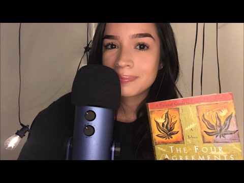 ASMR Ear to Ear Inaudible Reading/Mouth Sounds