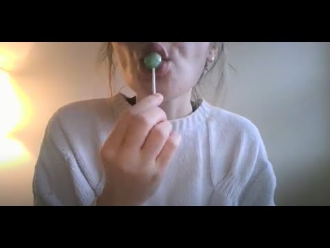 Lollipop licking and sucking ASMR aka the best mouth sounds! (part 2)