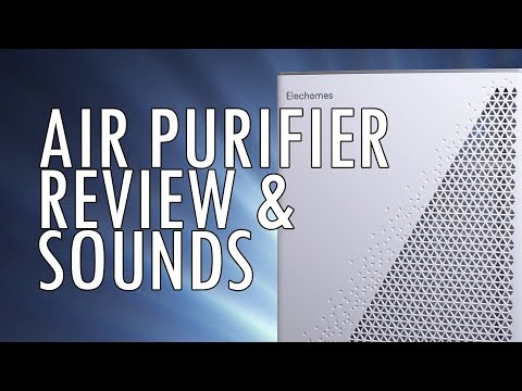 Review & Sounds of the Elechomes Air Purifier UC3101 (ASMR, 4K)