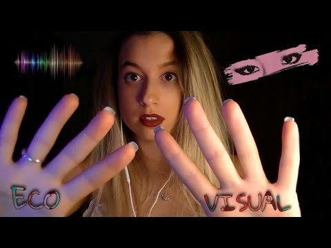 ASMR | Visual + Eco todo el vídeo | Movimientos hipnóticos | Pau ASMR
