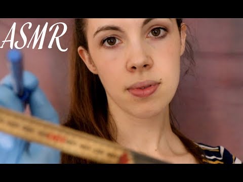 ASMR FACE MAKEOVER - Measuring Your Face