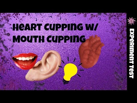 [ASMR] Binaural Experiment Heart Cupping W/ Mouth Cupping, Breathy Whisper.