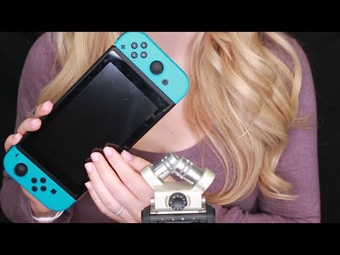 ASMR Tapping To Help You Sleep | Nintendo Switch, Crystal Vase, Plastic Cup (no talking)
