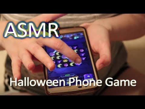 ASMR - Witchy Halloween Phone Games - Soft Talking, White Noise