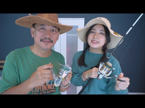 ASMR with my DAD 🐟🎣 Fishing for the 💦tingles🌊
