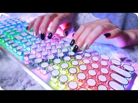 ASMR 4 Different Keyboards | High Quality Keyboard Sounds for Sleep 1Hr ⌨