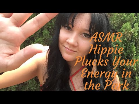[ASMR] Friendly "Hippie" Plucks Your Negative Energy