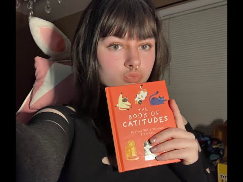 asmr reading to you :) (book tapping, whispering and tracing sounds)