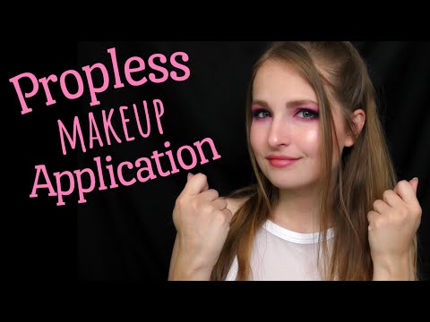 ASMR | Propless Makeup Artist Roleplay (w/gum chewing)