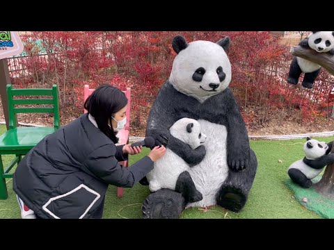 ASMR In The Korea Playground  😝 Outdoor