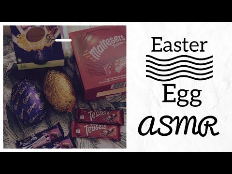 ASMR - tapping on my easter eggs