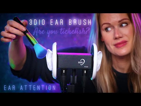 ASMR | 3DIO EAR BRUSHING | Isabel imagination