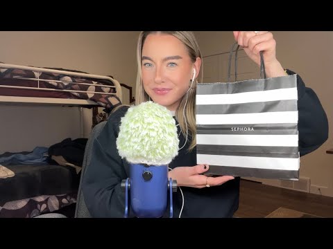 ASMR ✨ I went to Sephora, again (a haul with tapping and whisper rambles)