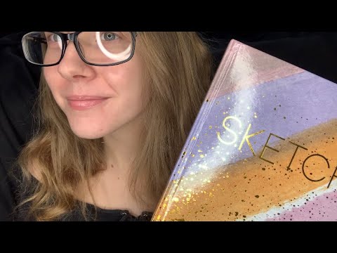 ASMR Book Tapping & Tracing